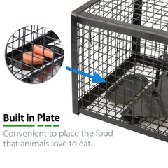 Anyhall puerta cerrada con barra deslizante, evita escapes de animales