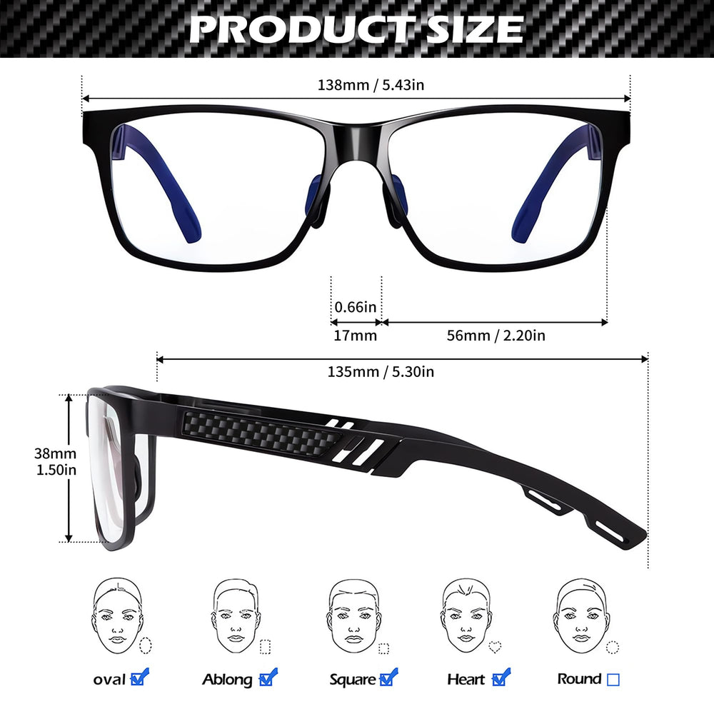 ANYLUV glasses on desk with laptop illustrating reduced digital eyestrain during work