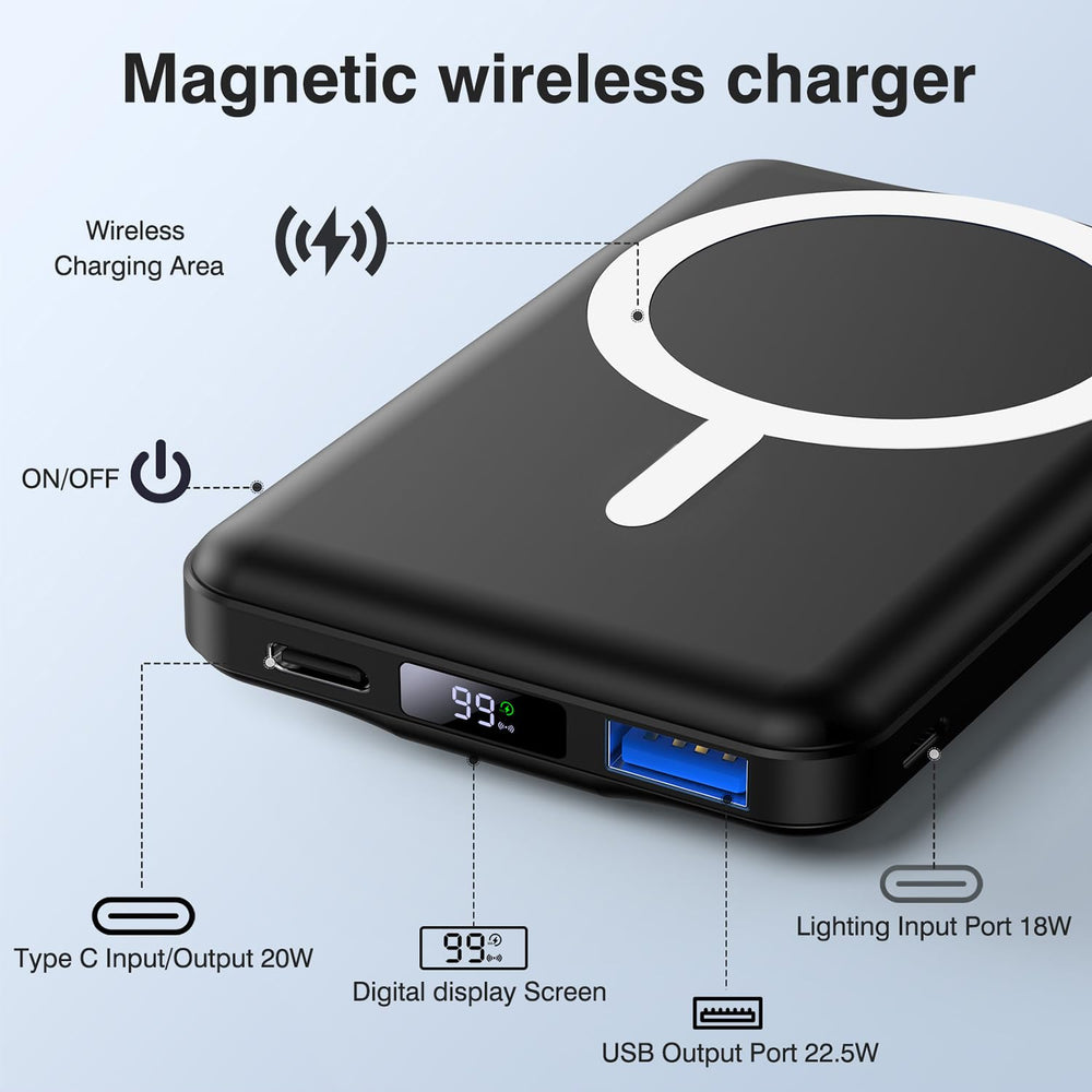 AOGUERBE imanes y placa magnética en primer plano para fijación segura al iPhone