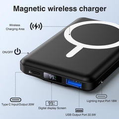 AOGUERBE imanes y placa magnética en primer plano para fijación segura al iPhone