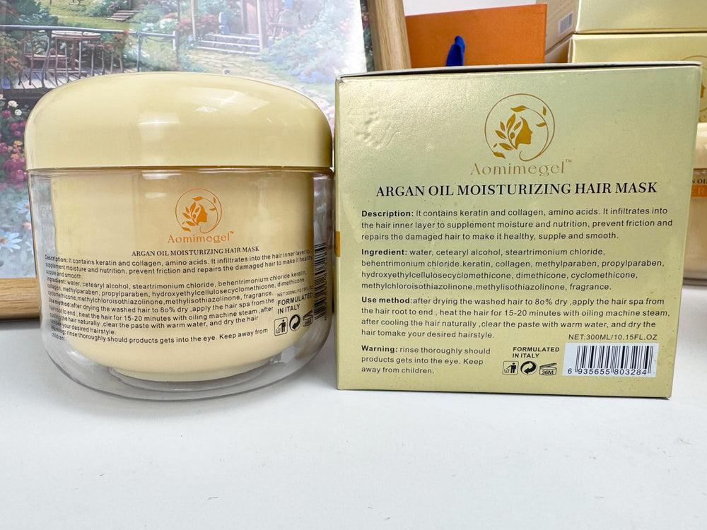 Aomimegel resultado en cabello rizado más definido y menos frizz