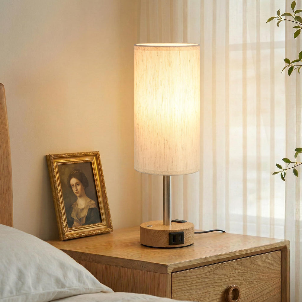aooshine lámpara nocturna en dormitorio, luz tenue para dormir mejor