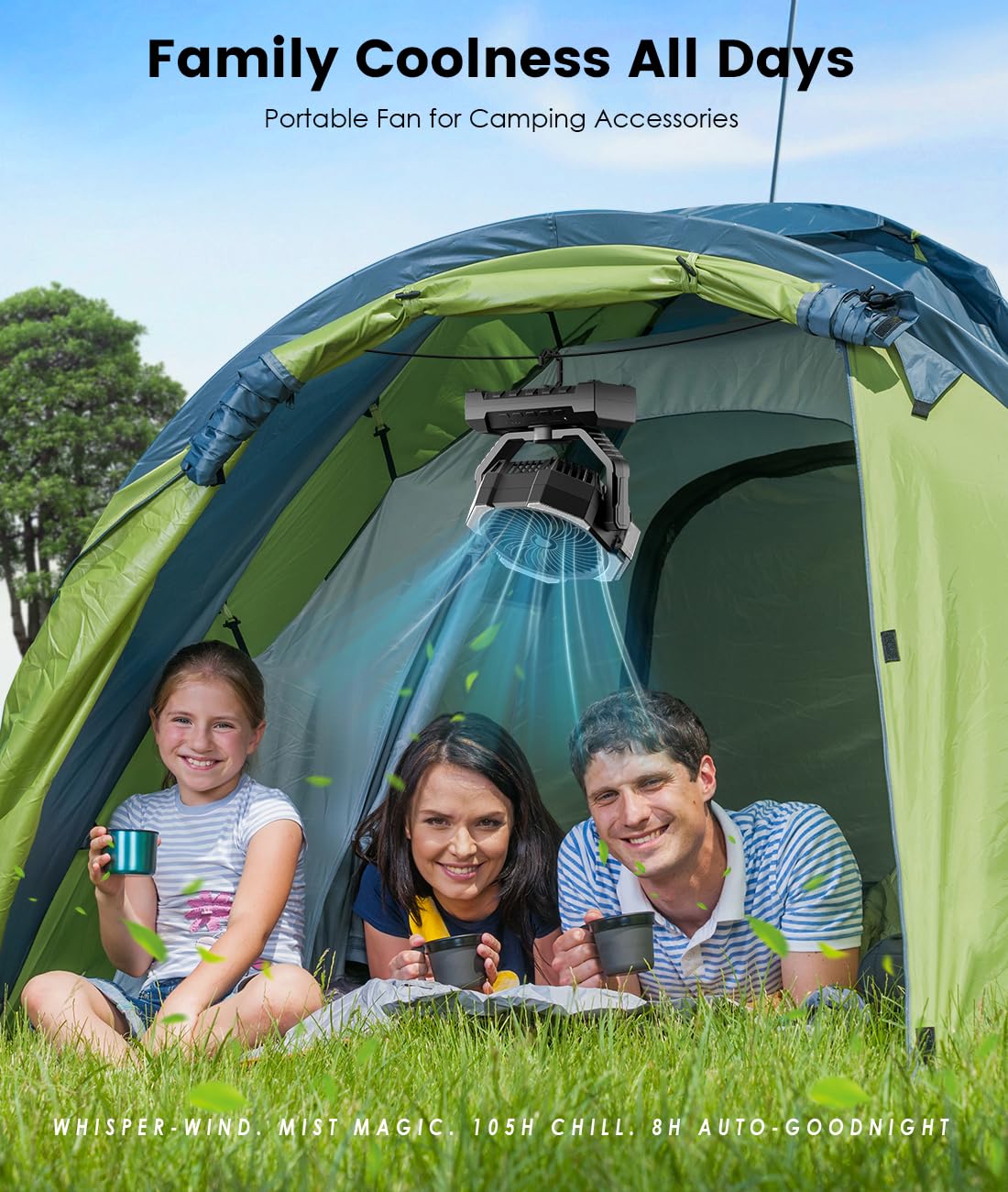 Aopircs LED light modes shown in low light, supplying versatile illumination options