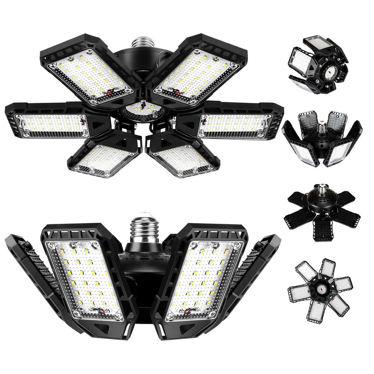 Aoretic foco frontal mostrando diseño y brillo para iluminación potente