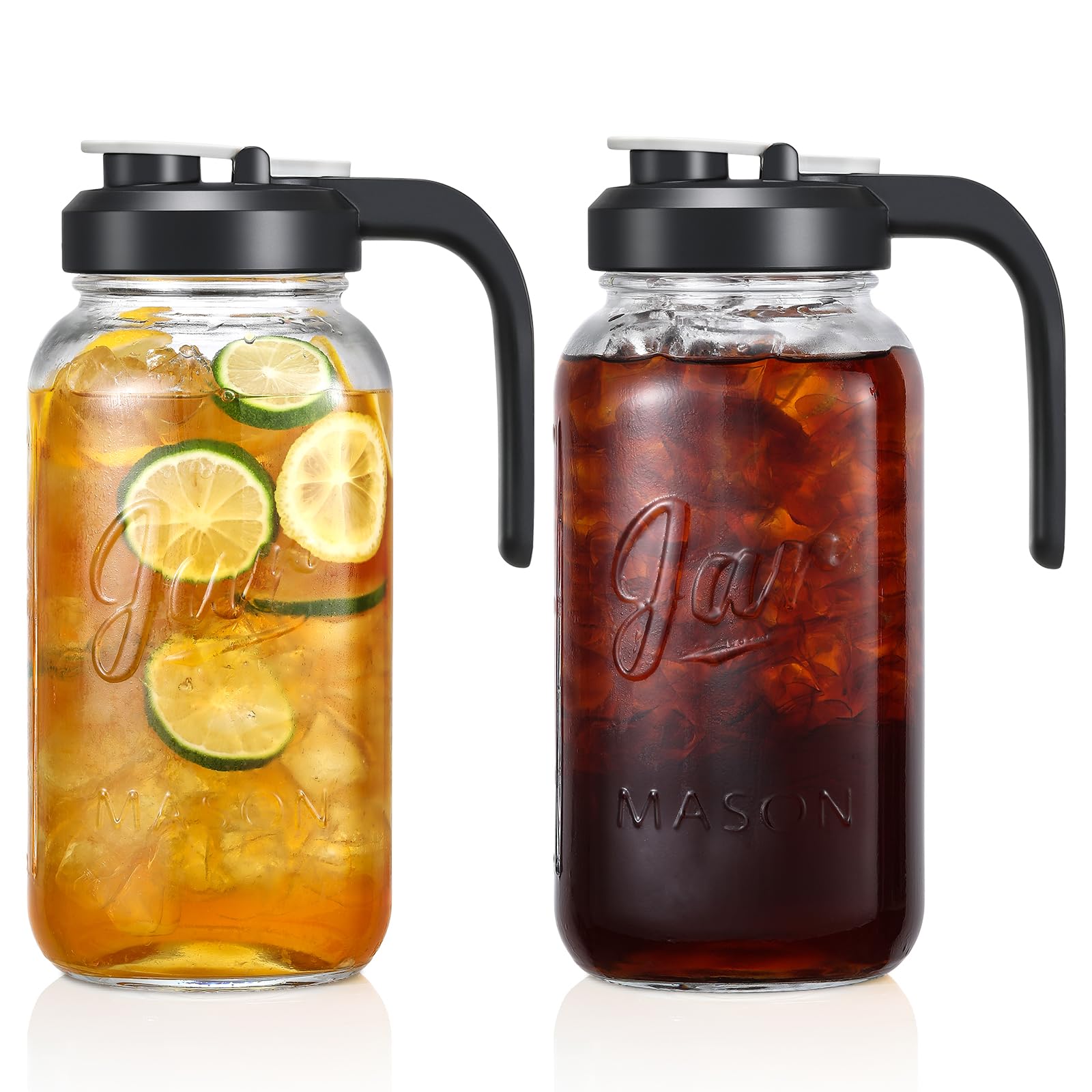 AOZITA jarra frente pack mostrando diseño y capacidad 64 oz