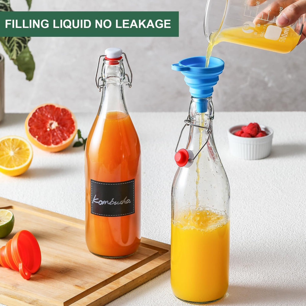 AOZITA bottle held in hand for scale showing 1L capacity and easy handling benefit