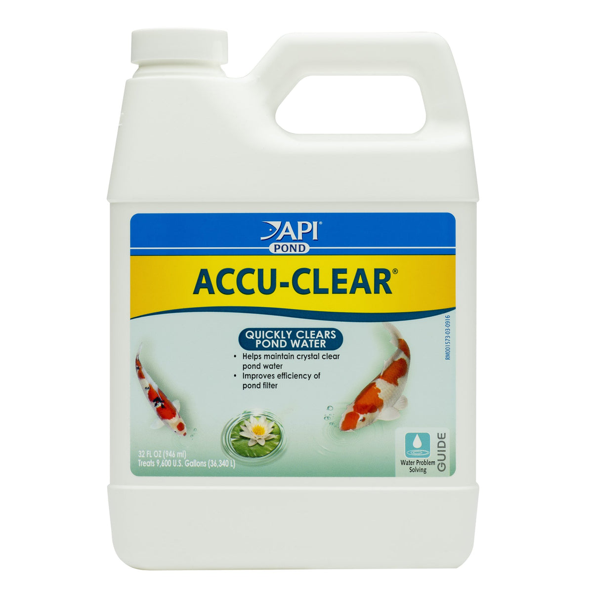API accu-clear front label showing product clarity benefits