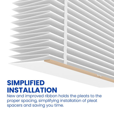 AprilAire filter installed in purifier demonstrating proper placement and protection