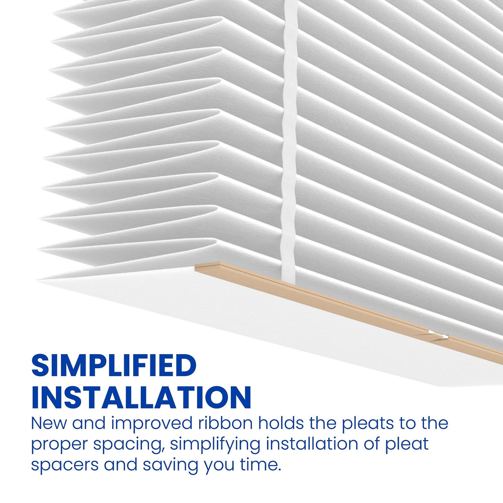 AprilAire filter installed in purifier demonstrating proper placement and protection