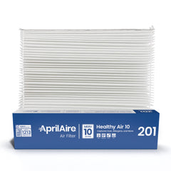 AprilAire front packaging showing two-pack and model details for quick identification