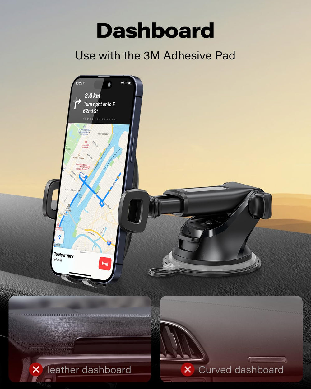 APPS2Car ambiente interior de coche mostrando acceso manos libres