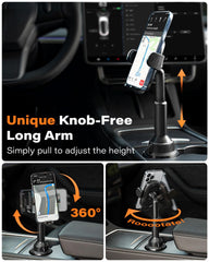 APPS2Car expanded base detail with silicone pads showing secure fit advantage