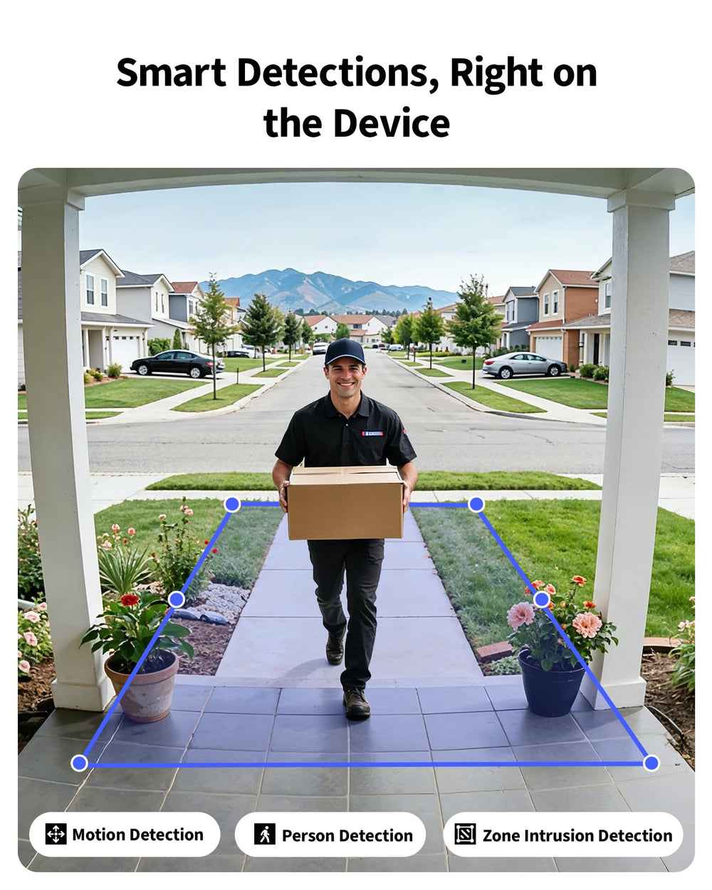 Aqara G400 included chime and mounting kit, easy indoor alert setup