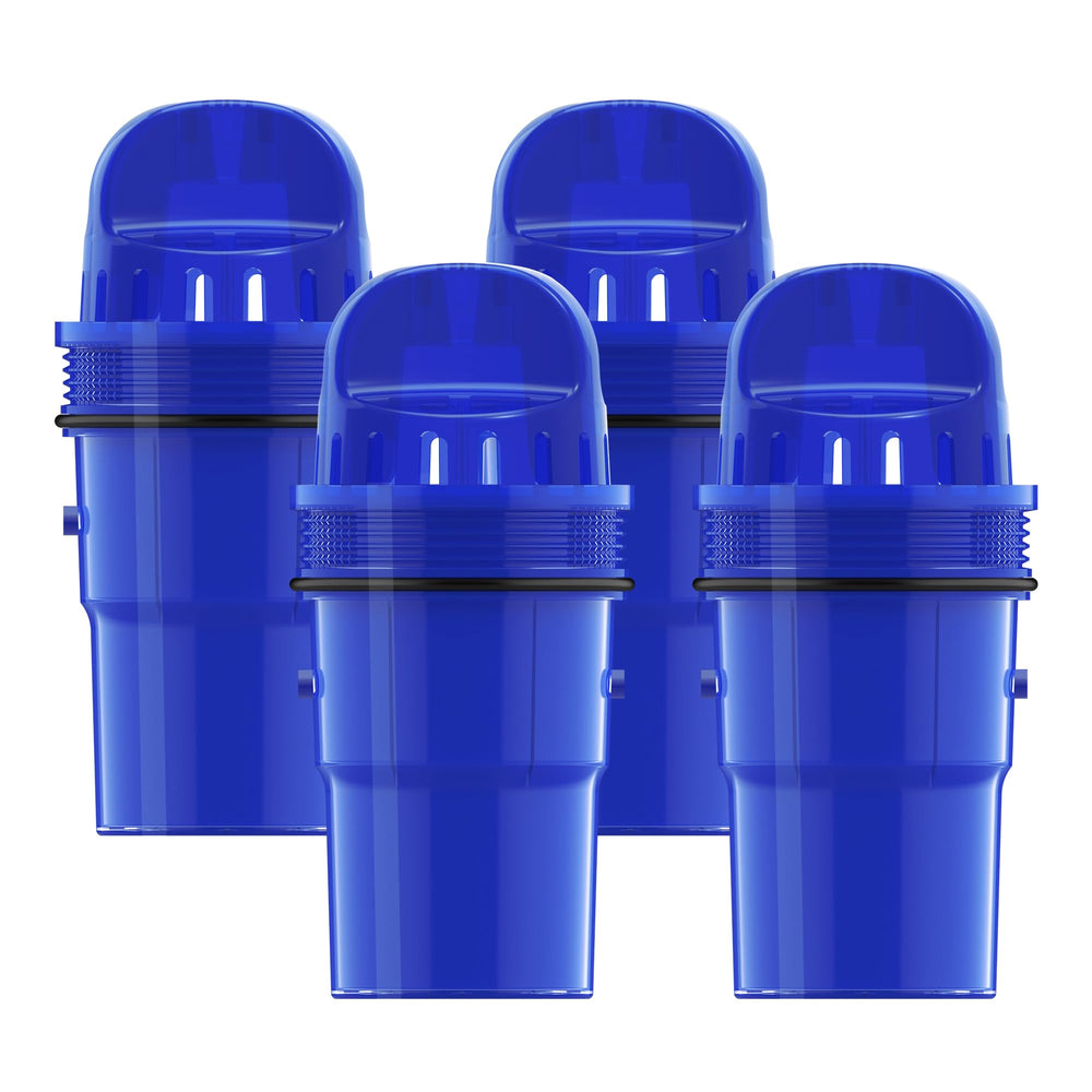 AQUA CREST pack frontal de cuatro filtros muestra compatibilidad y ahorro
