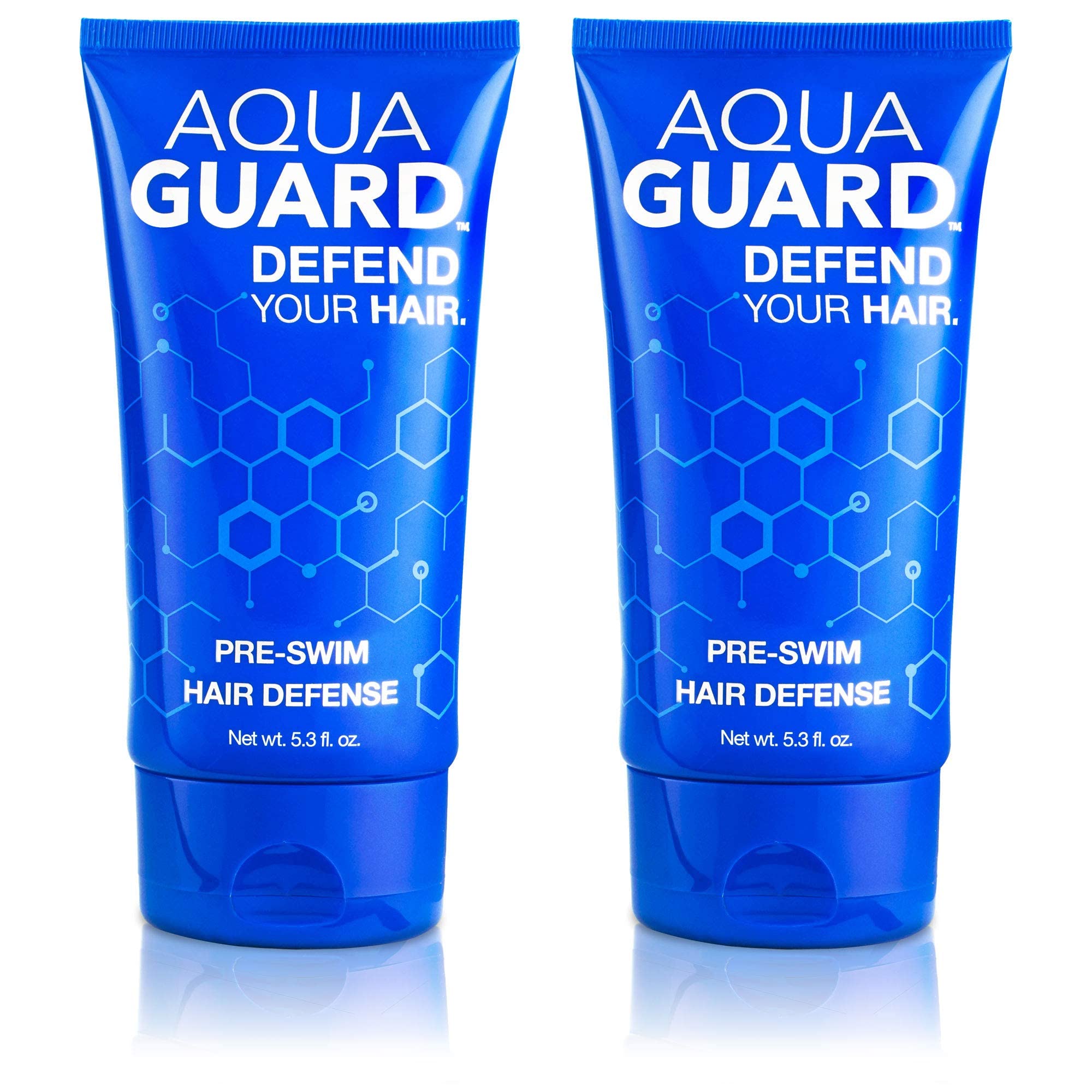 AQUA GUARD front packaging showing product benefits and two-pack value