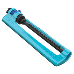 Aqua Joe base metálica indestructible mostrando estabilidad y durabilidad