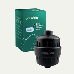 Aquabliss SF100 primer plano del material del filtro con texturas y durabilidad