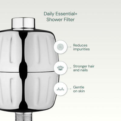 AquaBliss SF500 attached to handheld shower showing convenient bath use benefit