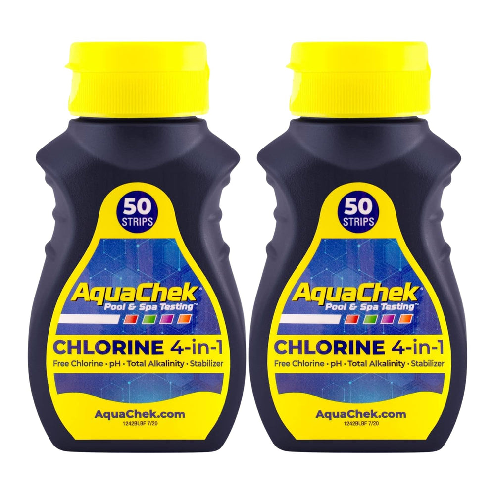 AquaChek envase frontal con tapa dosificadora para conservar tiras