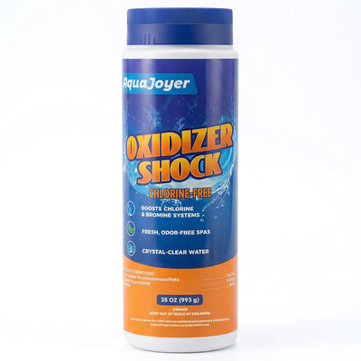 AquaJoyer frontal del envase 35oz mostrando presentación y beneficio práctico