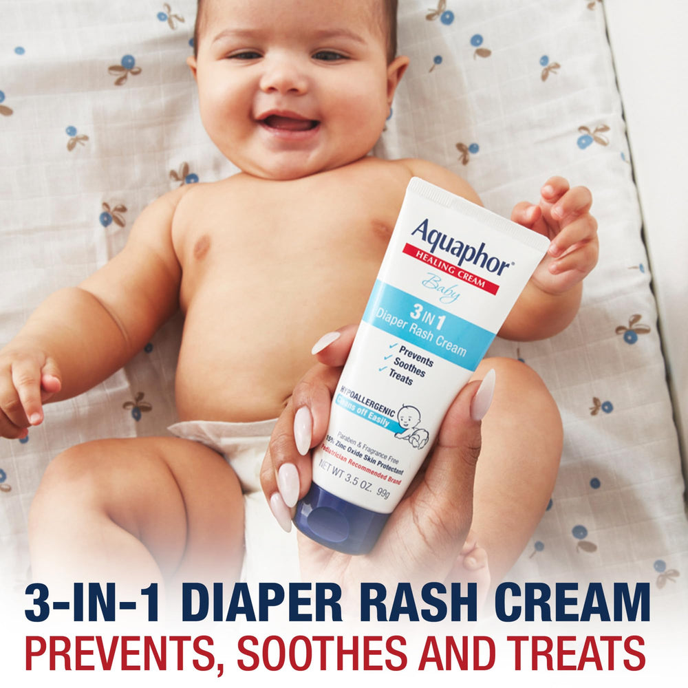 Aquaphor Baby aplicación de crema para pañal calma y protege