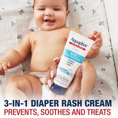 Aquaphor Baby aplicación de crema para pañal calma y protege