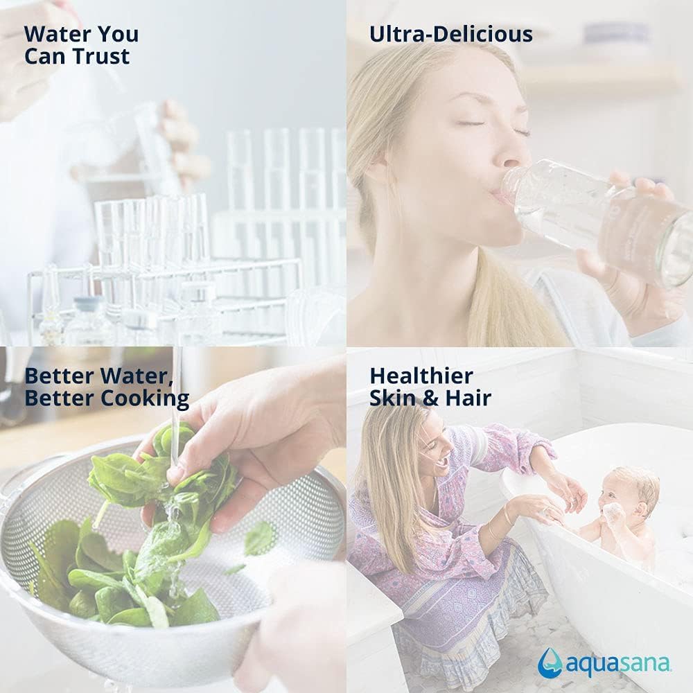 Aquasana cartucho instalado en cocina mejora claridad y protege grifos
