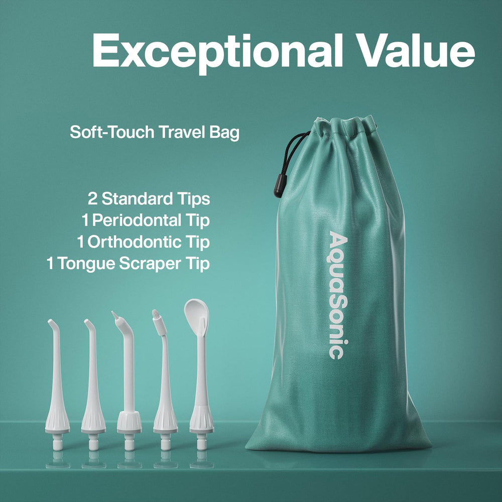 Aquasonic estuche de viaje que protege el irrigador y facilita transporte