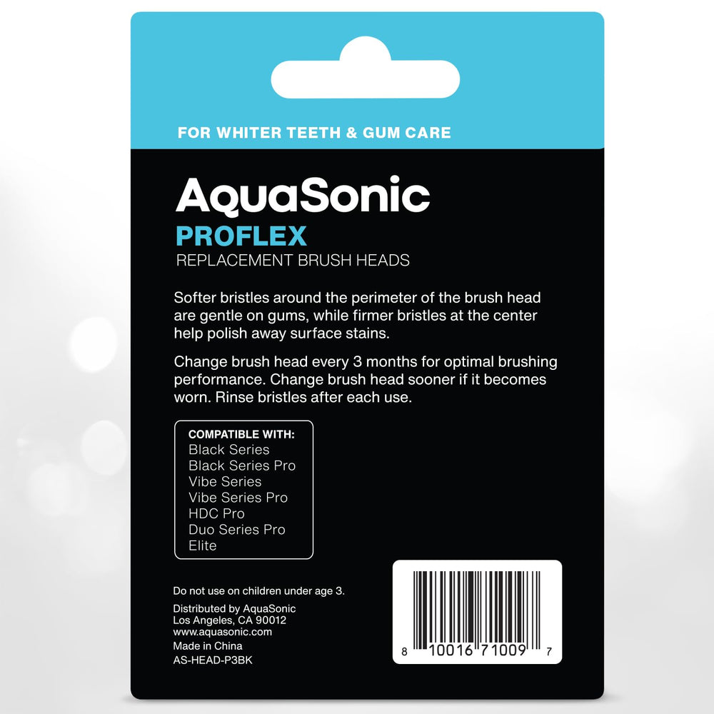 AquaSonic enjuague de cabezal para higiene y durabilidad