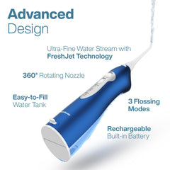 AquaSonic uso en baño demostrando diseño impermeable y comodidad diaria