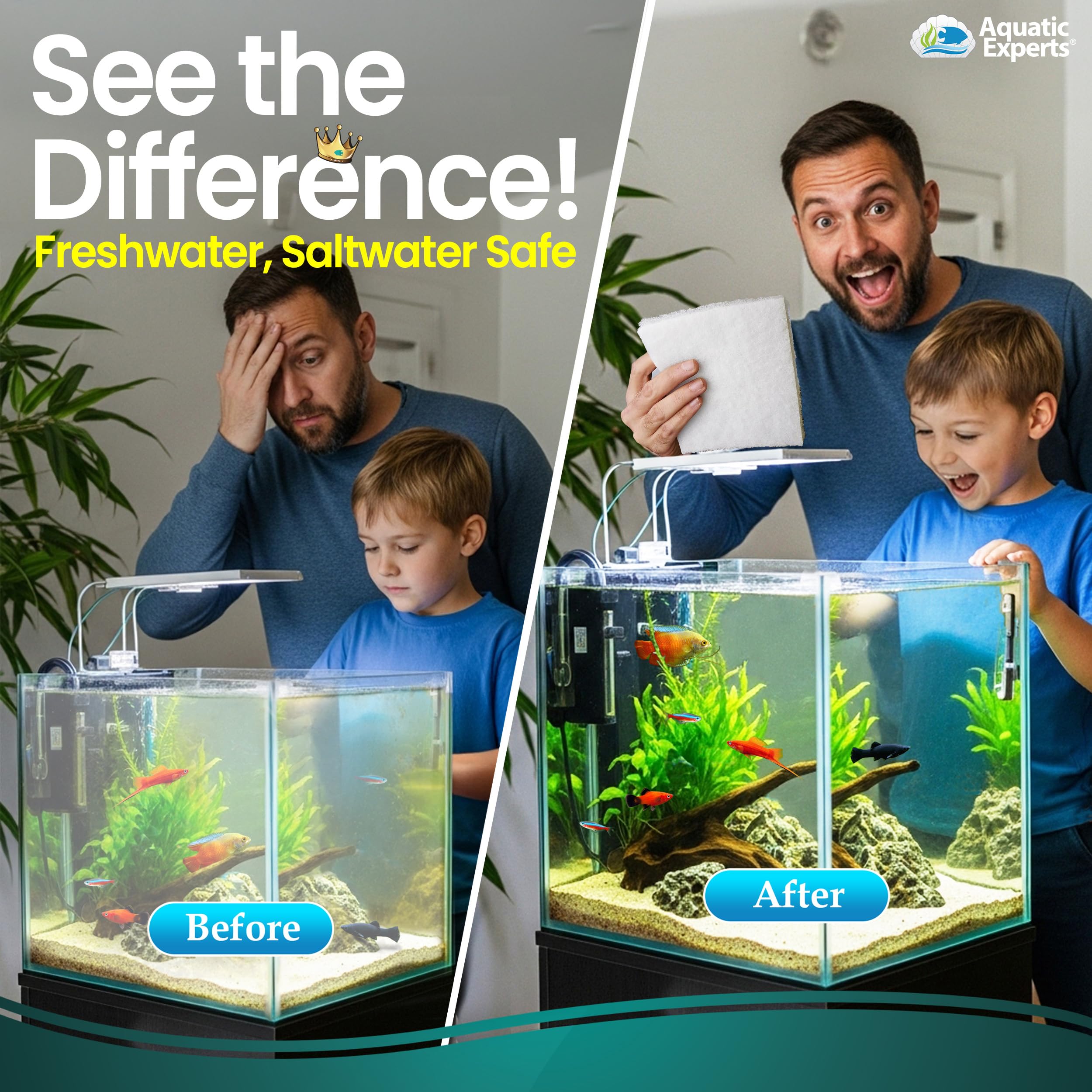 Rollo Aquatic Experts cortado a medida para un filtro específico