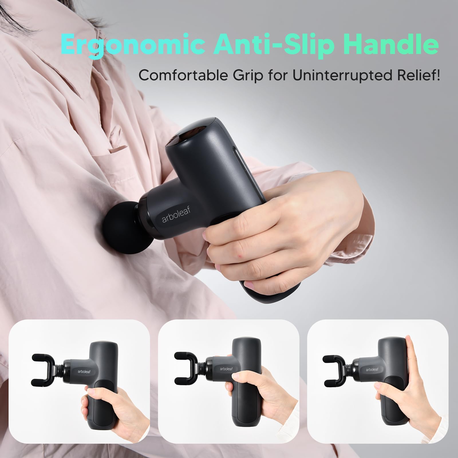 arboleaf with travel pouch and spare battery for long lasting on-the-go convenience