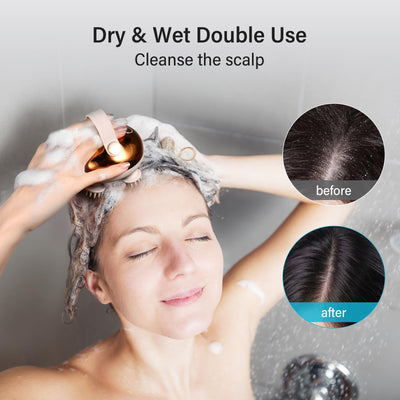 arboleaf wet use shower scene illustrating IPX7 waterproof safety and easy rinsing
