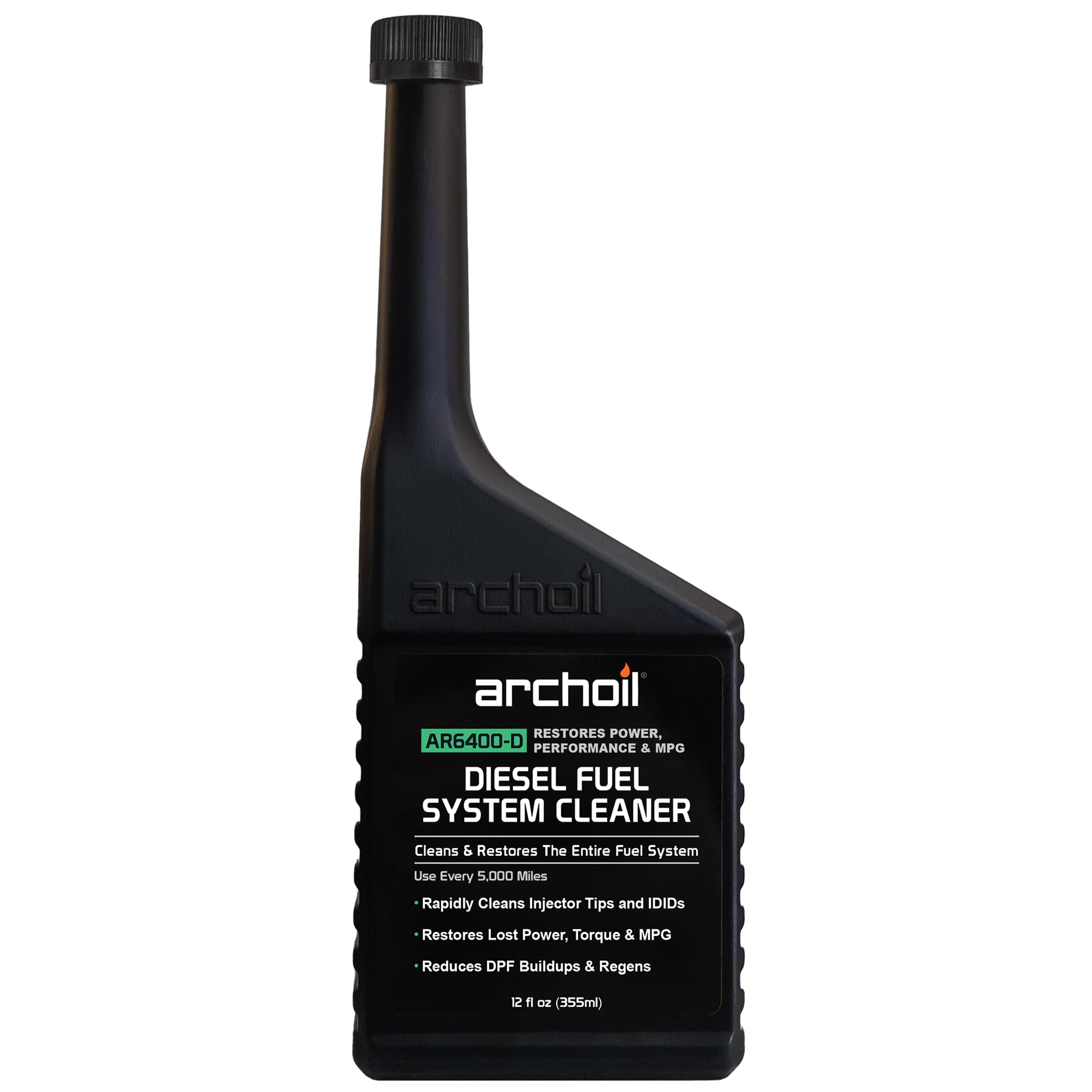 Archoil AR6400-D front label showing product identity and benefits
