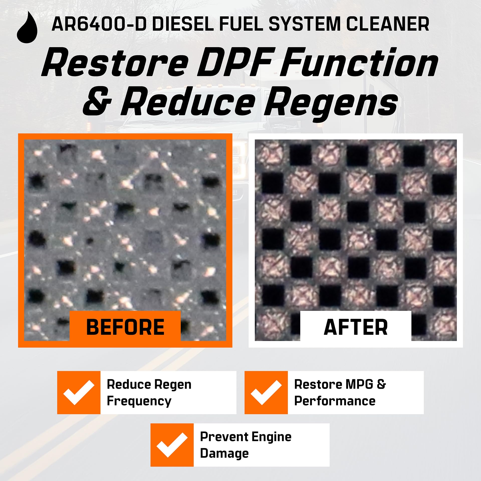 Archoil AR6400-D liquid texture and color showing concentrated formula