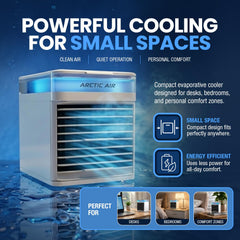 Arctic Air panel táctil con controles y selección de 4 velocidades
