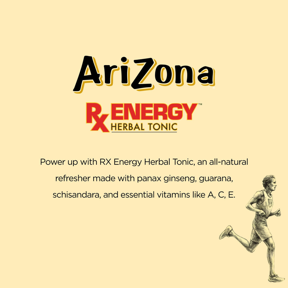 AriZona lata en mano mostrando escala y porción grande para llevar