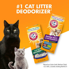 Arm & Hammer primer plano de cristales de bicarbonato que absorben olores