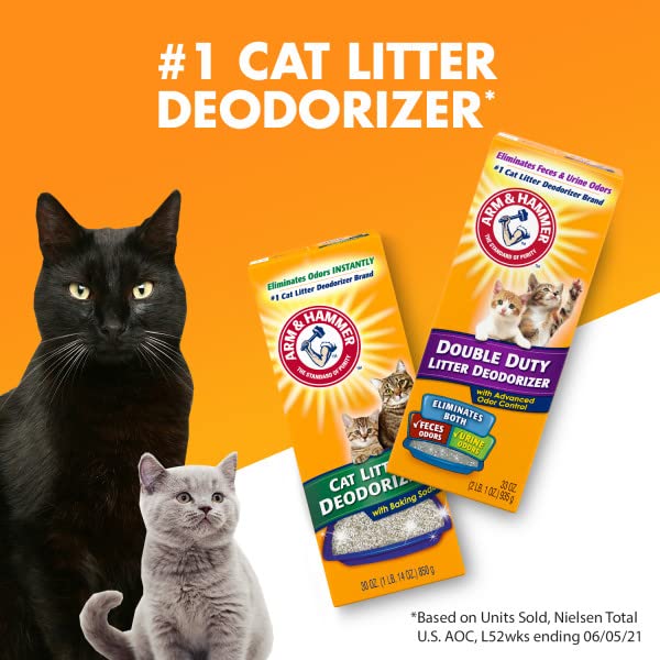 Arm & Hammer etiqueta con instrucciones y lista de ingredientes