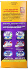 Arm & Hammer litter in a litter box demonstrating low tracking