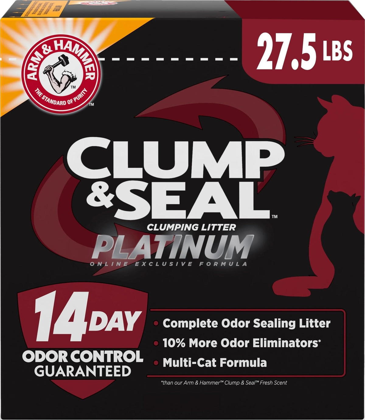 Arm & Hammer paquete frontal mostrando el envase y peso para compra clara