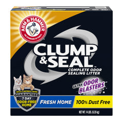 Arm & Hammer primer plano de granos mostrando textura y absorción mejorada