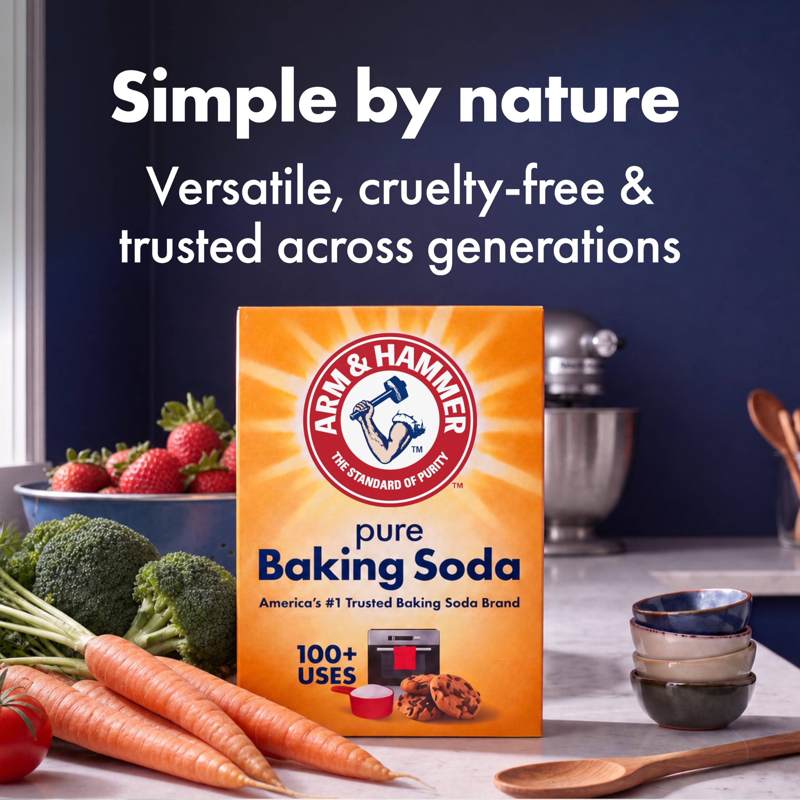 Arm & Hammer uso en fregadero de cocina limpiando sin rayar superficies