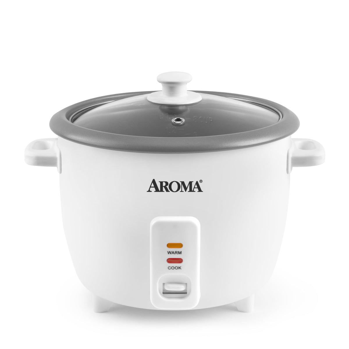AROMA front view of ARC-368NG showing compact design and one-touch button, easy operation
