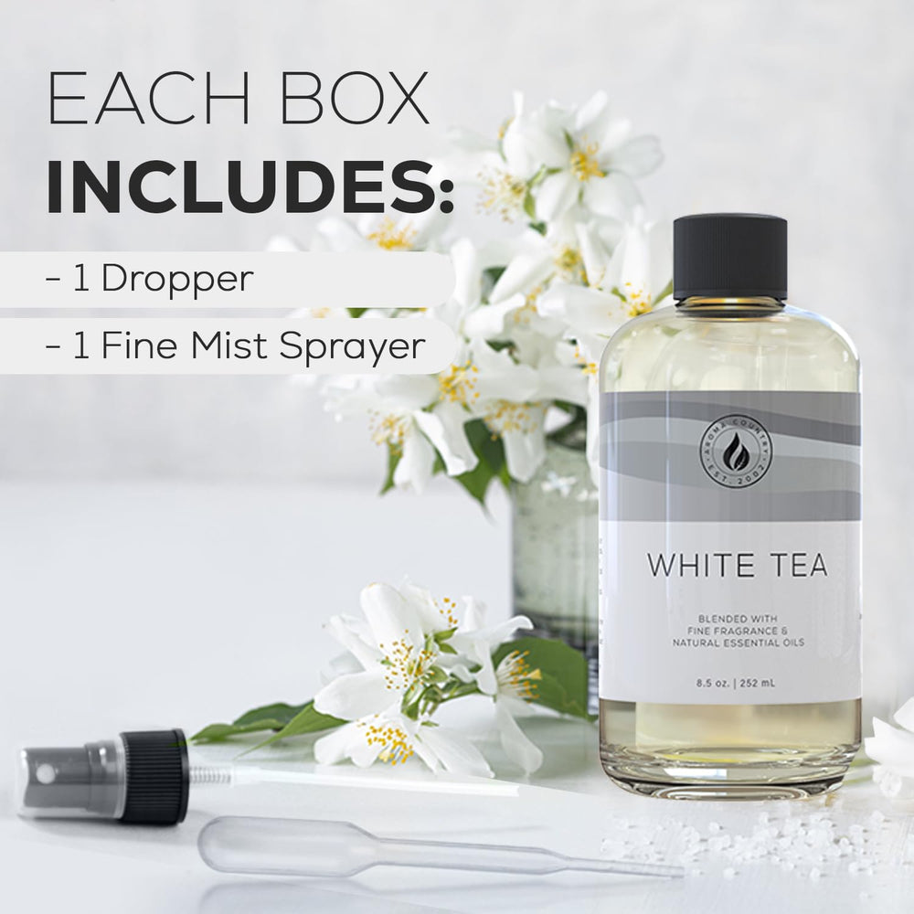 Aroma Country reed diffuser setup demonstrating long-lasting home fragrance benefit