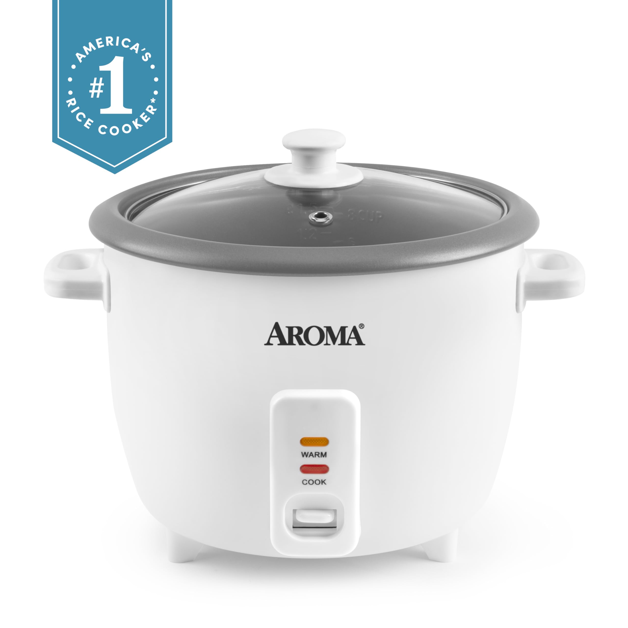 AROMA dishwasher-safe lid and accessories laid out to show hassle-free cleanup