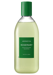 AROMATICA botella frontal del champú romero para limpieza profunda
