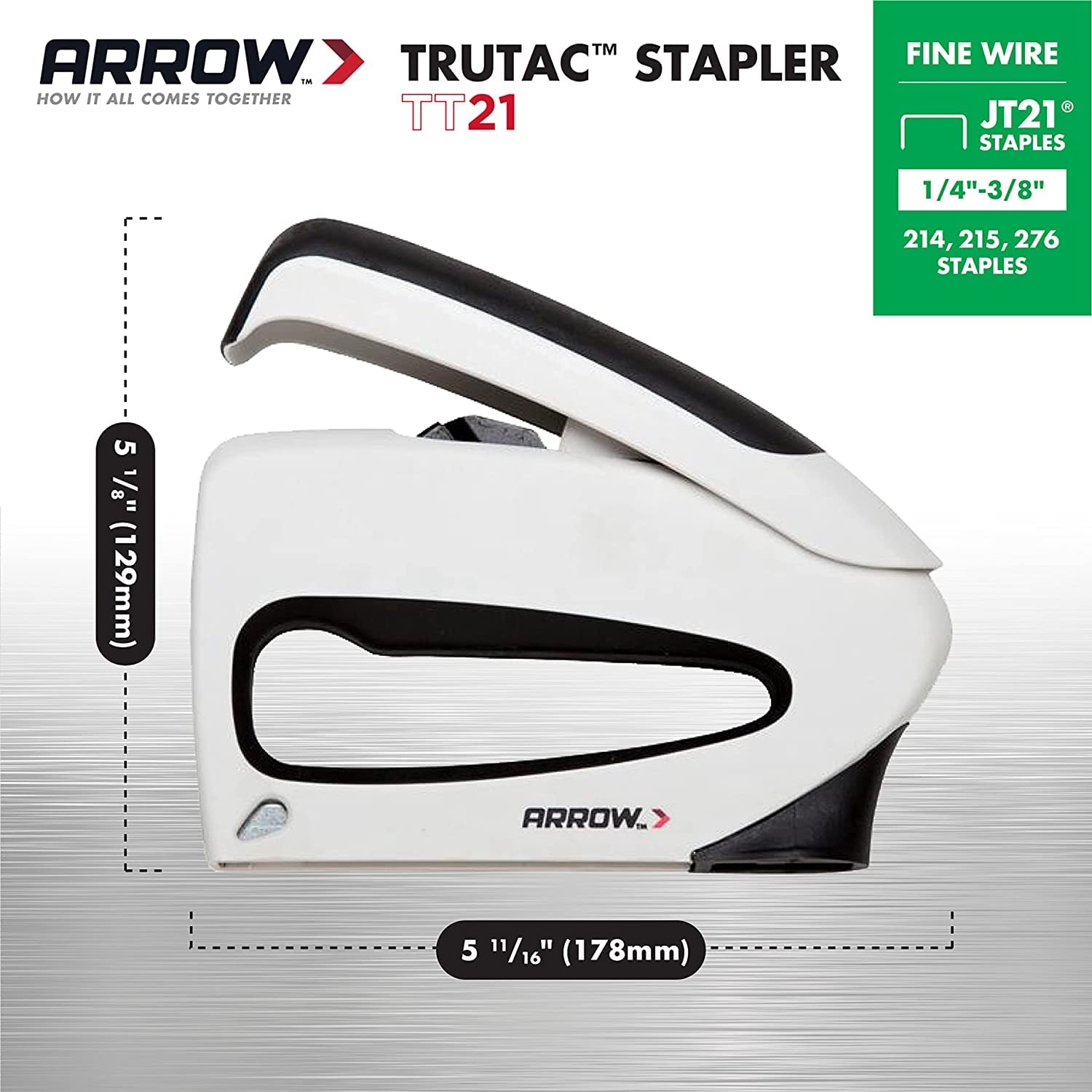 Arrow TT21 cuerpo de aluminio duradero para uso doméstico