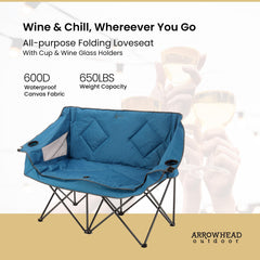 ARROWHEAD OUTDOOR detalle del acolchado que aporta confort prolongado