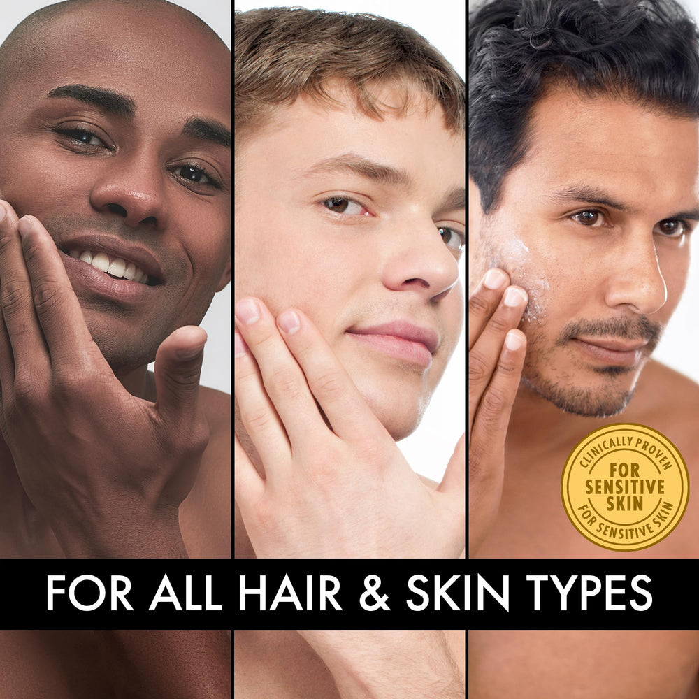 The Art of Shaving cream texture on hand showing creamy consistency and hydration benefit